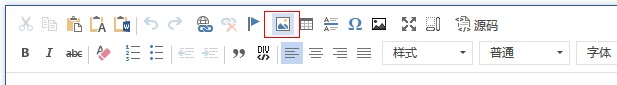 富文本编辑器的图片按钮